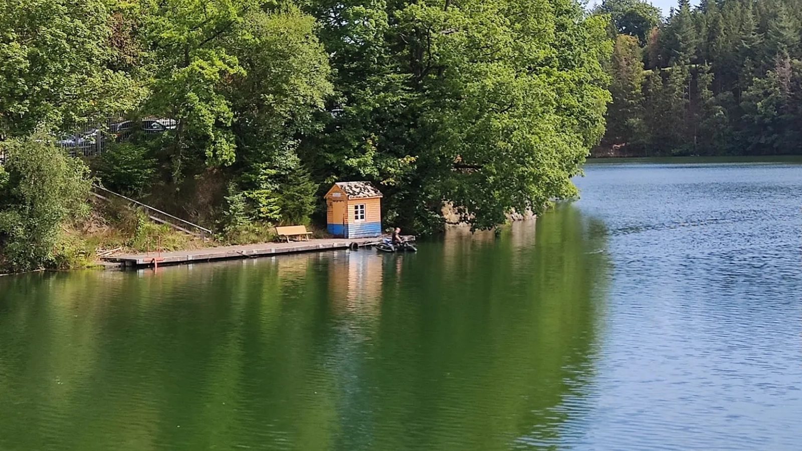 Autour de lac de Robertville